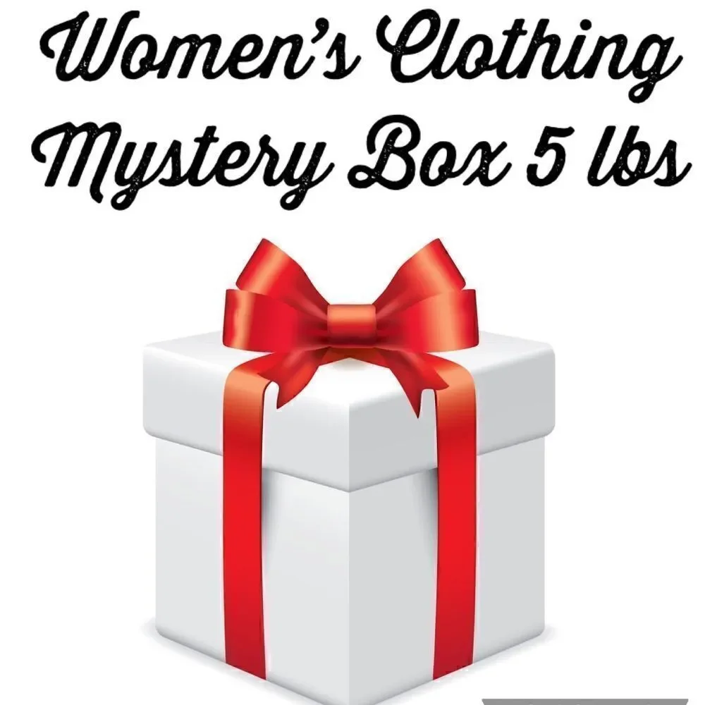 Women’s Mystery Box 5 lbs All Season Assorted Brands Clothing